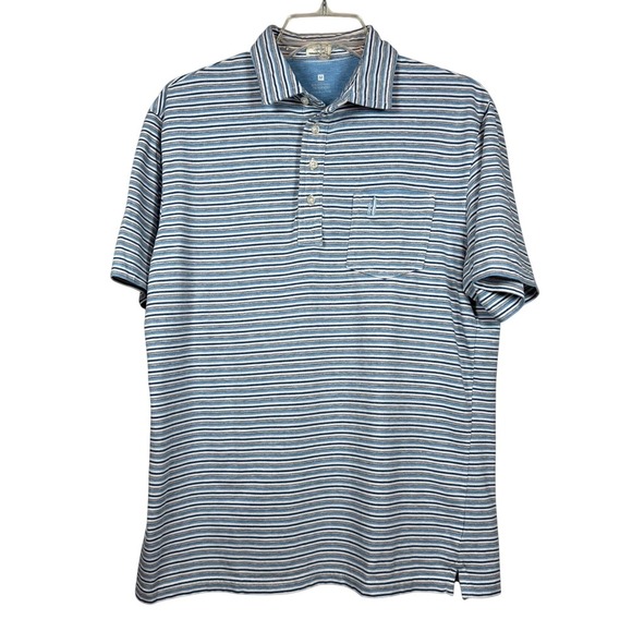Johnnie O Grady Polo Bundle, Biondi Blue & Parakeet, Size Medium (Lot of 2) - Picture 6 of 16